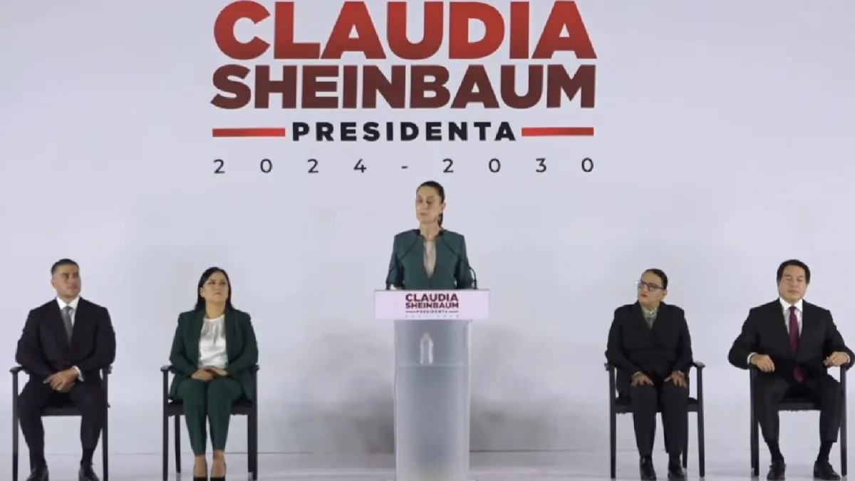 Claudia Sheinbaum presenta a cuatro más de su gabinete presidencial