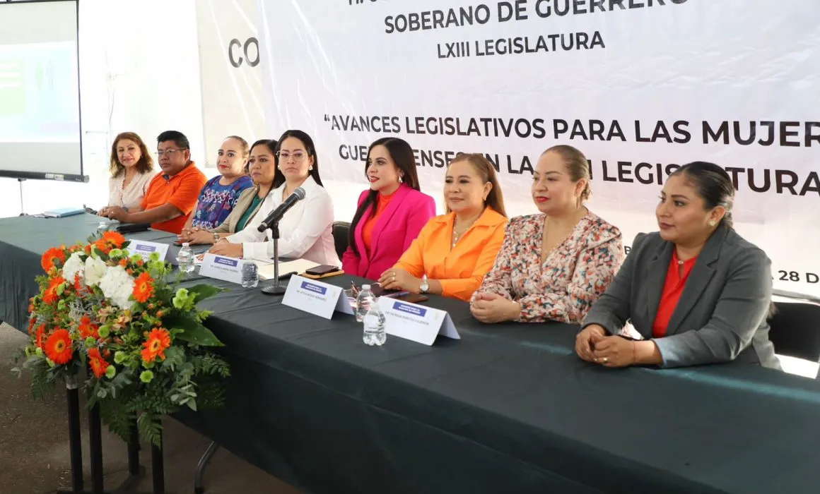 Diputadas celebran avances legislativos en favor de las mujeres de Guerrero