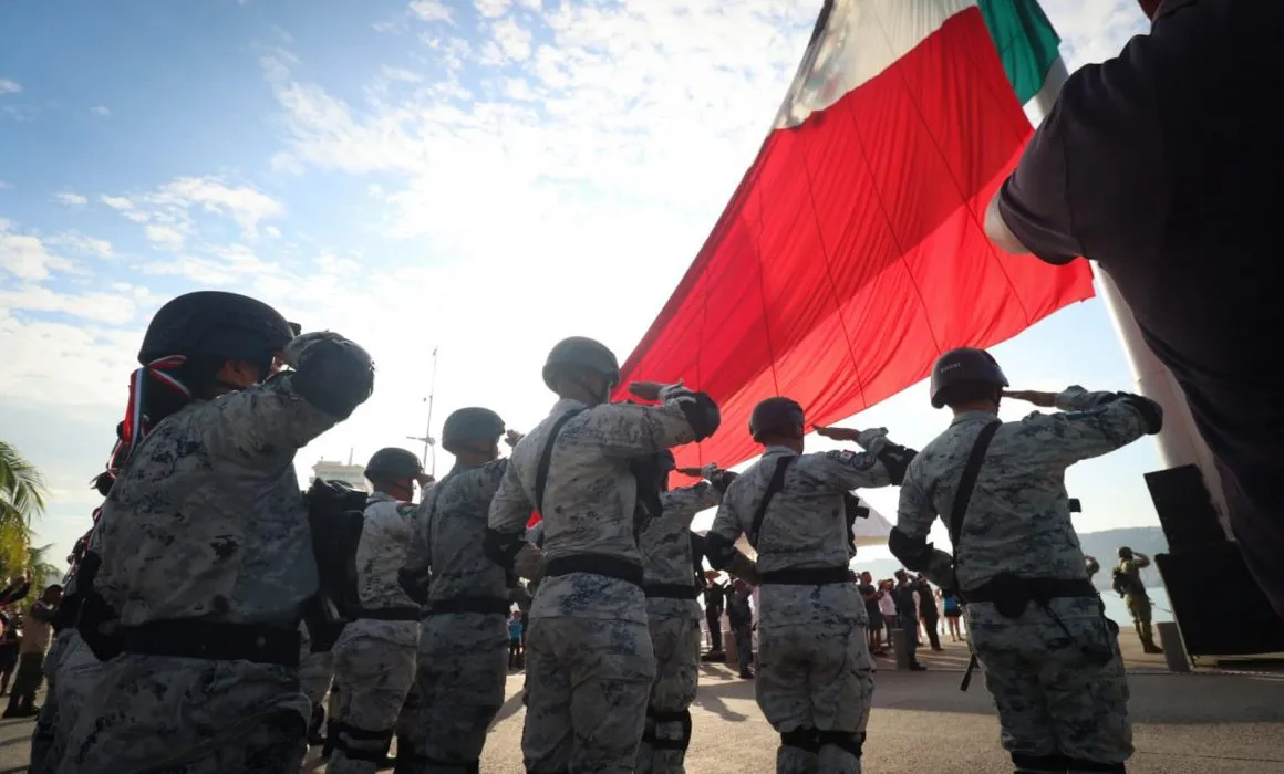 Afinan desfile cívico militar por el 16 de septiembre en Acapulco