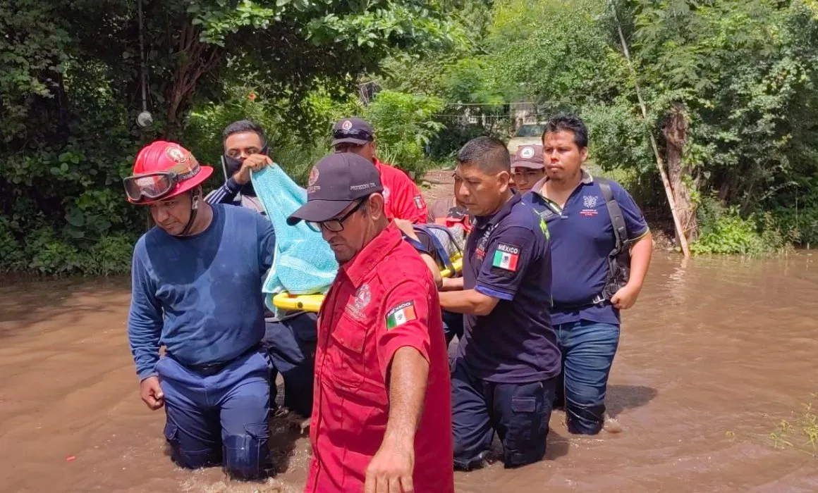 Sigue desfogue controlado de la presa El Caracol en Tierra Caliente, alerta PC Guerrero