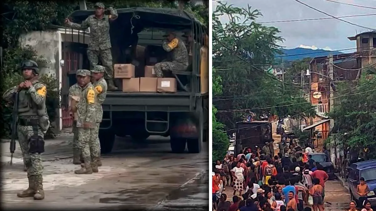 Inicia entrega de despensas en Acapulco tras afectaciones por huracán John