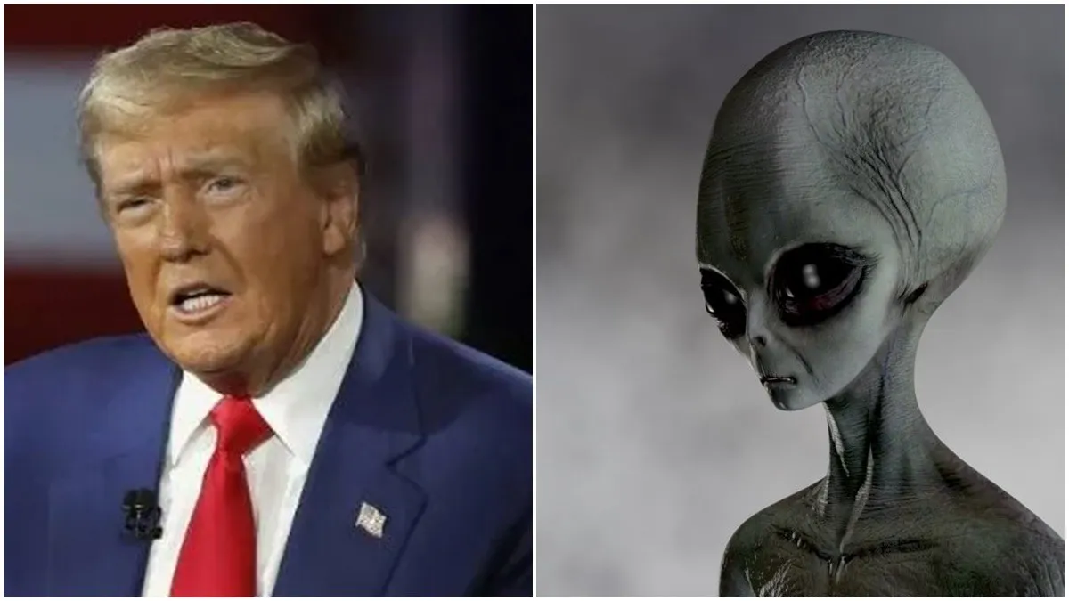 Donald Trump busca apoyo de extraterrestres para ganar la presidencia de Estados Unidos