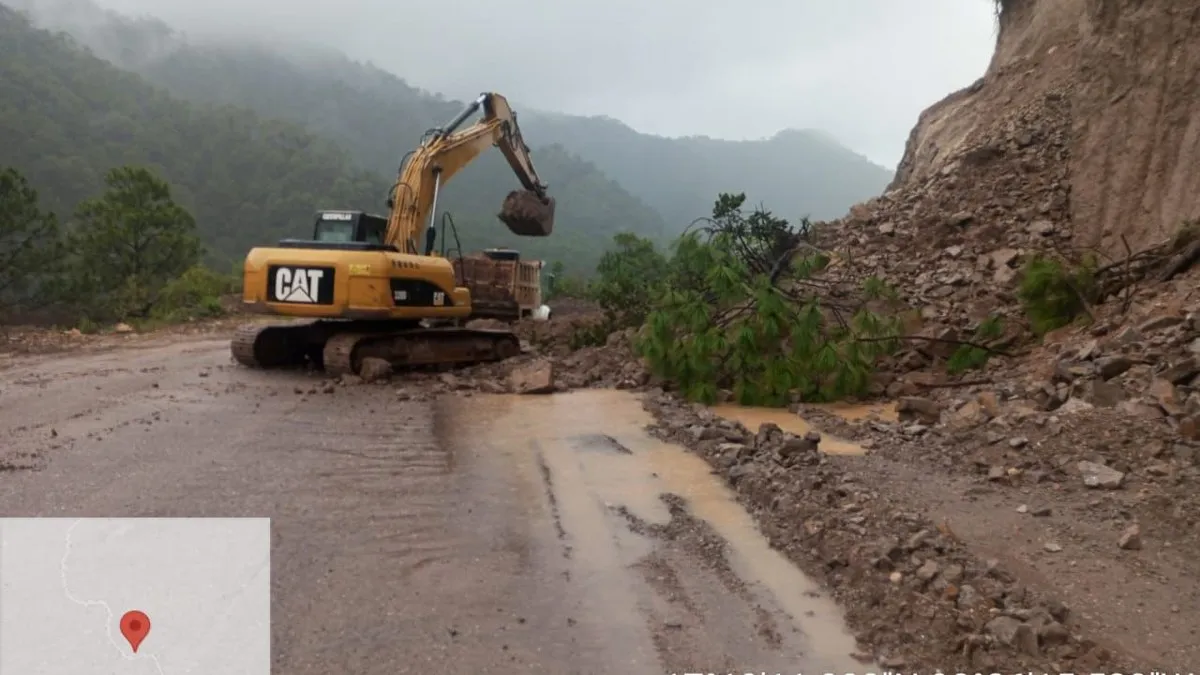 ¿Qué carreteras siguen afectadas en Guerrero por huracán John?