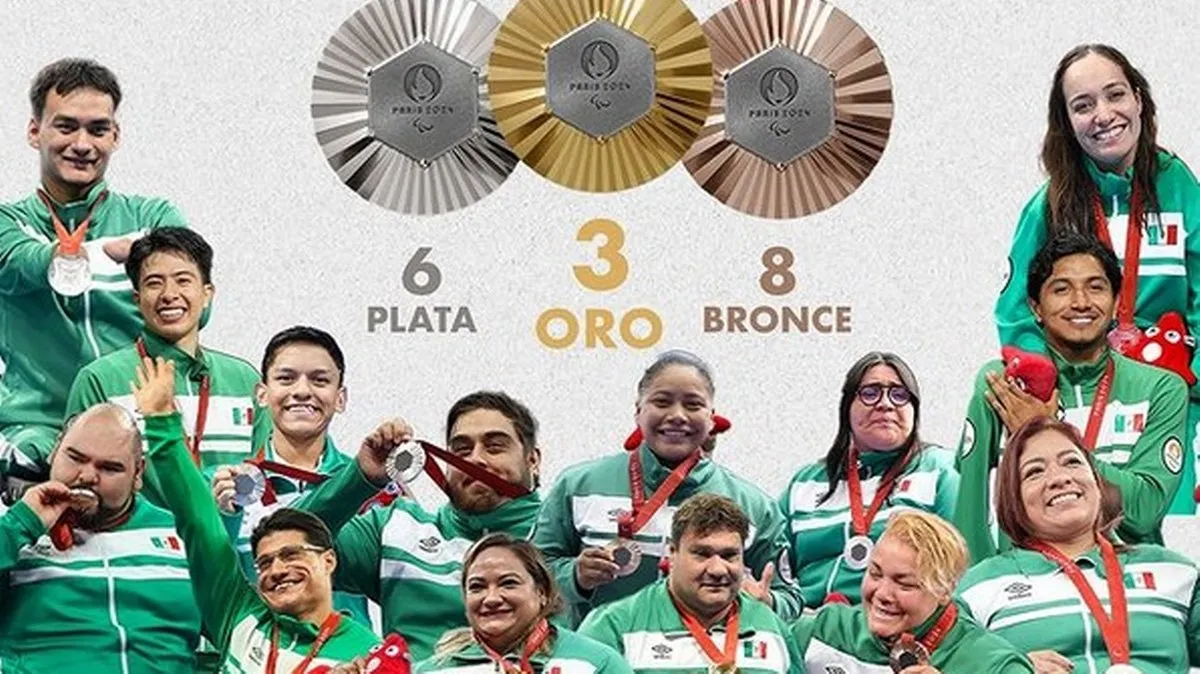 AMLO felicita a los atletas paralímpicos que obtuvieron 17 medallas en París 2024