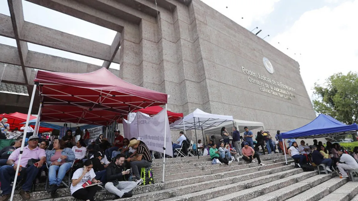 Plantones de los trabajadores del PJF se reanudarán este martes 17