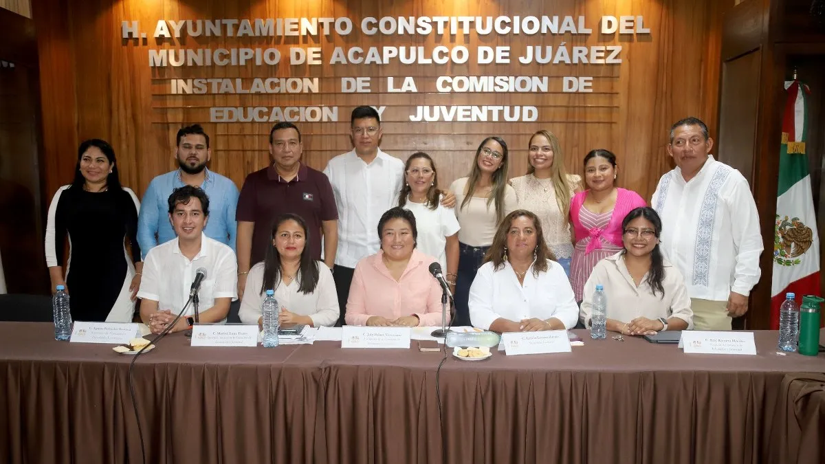 Instalan comisiones de Educación y Cultura en el Ayuntamiento de Acapulco