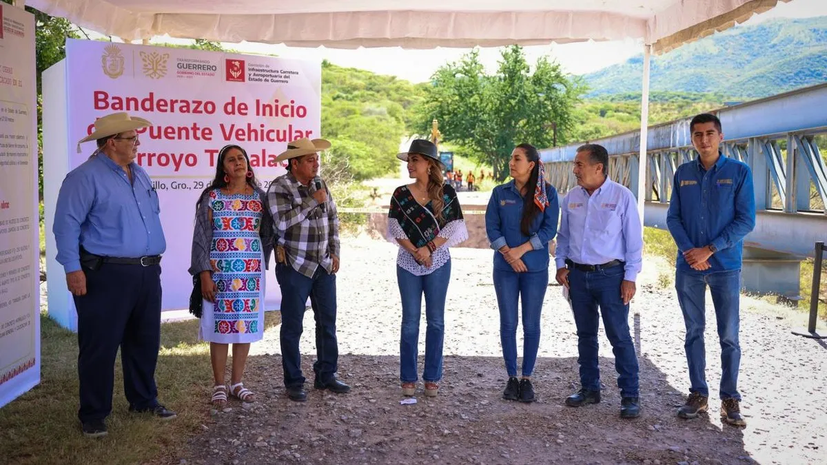 Evelyn Salgado inaugura obras de infraestructura y salud en la Región Norte de Guerrero