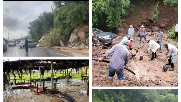 La Costa Chica está de pie tras sufrir los daños del huracán John