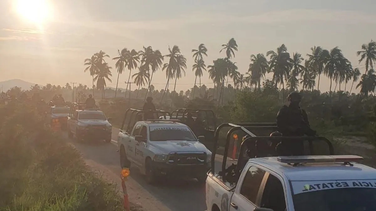 Resulta lesionado un policía estatal durante operativo en Tecpan, Guerrero