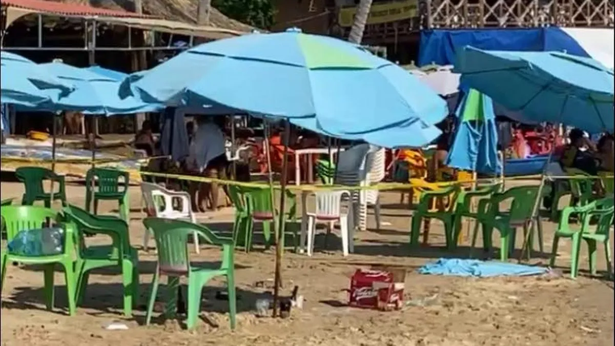 Balean a bañista en playa Caleta de Acapulco