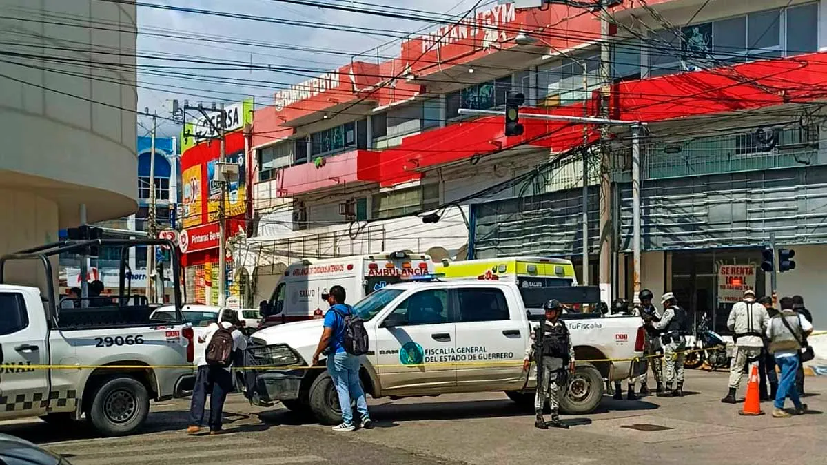 Ataque armado en Acapulco deja tres heridos en el fraccionamiento Hornos