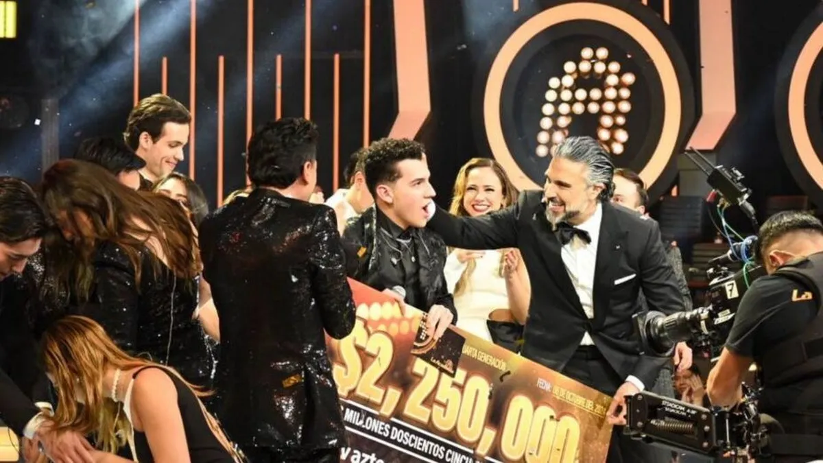 Mario Girón se llevó 2 millones 250 mil pesos tras ganar en el reality "La Academia 2024"