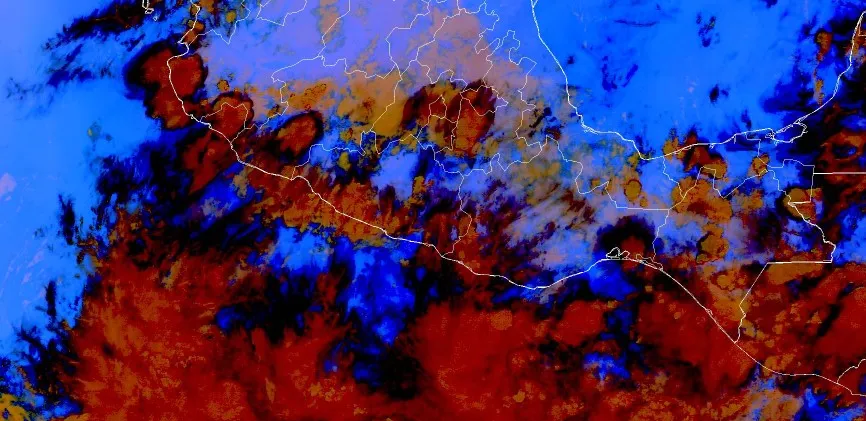 Pronostican lluvias fuertes y vientos intensos en diversas regiones de Guerrero