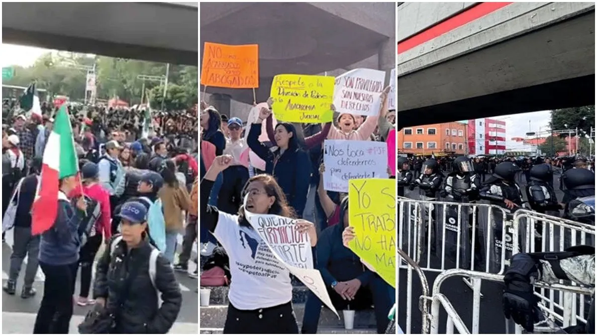 “Claudia, queremos diálogo”, un clamor de trabajadoras y trabajadores del PJF que la presidenta no escuchó