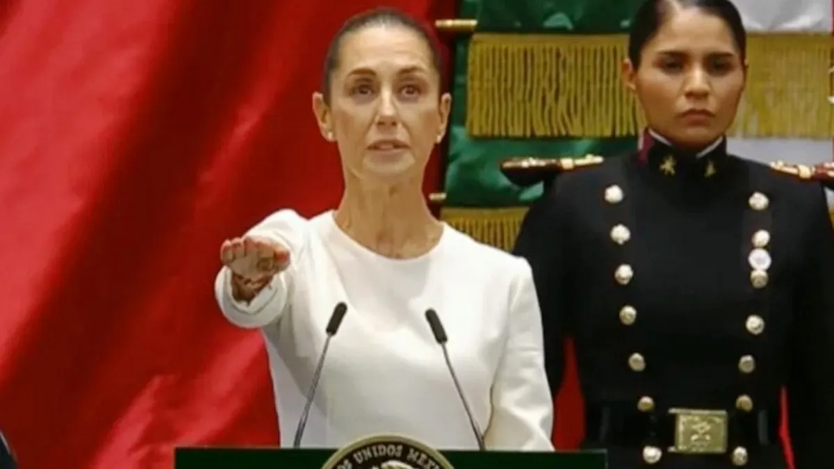 Claudia Sheinbaum toma protesta como presidenta de México 'Protesto