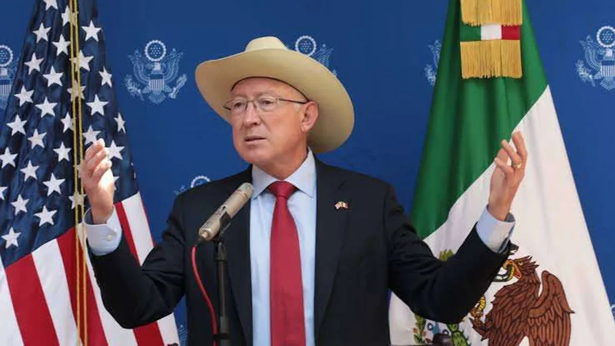 México manda nota diplomática por declaraciones de Ken Salazar sobre política de seguridad