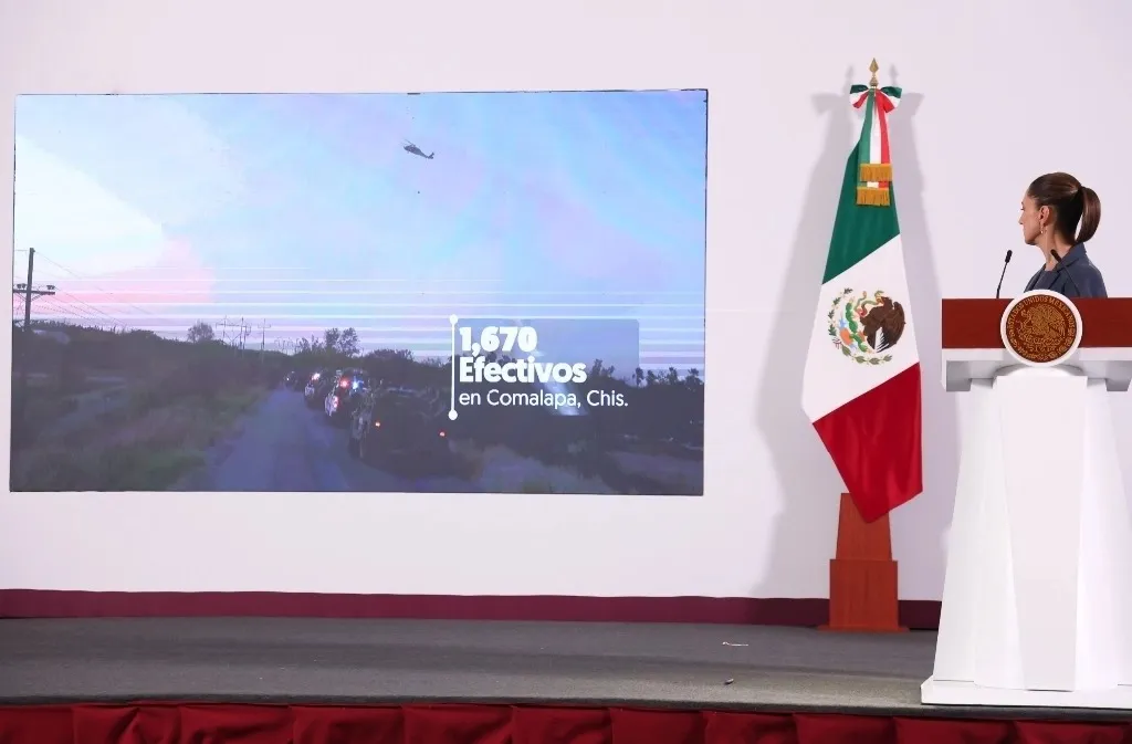 Sheinbaum presenta la Plataforma México; podrá mapear delitos de alto impacto en el país