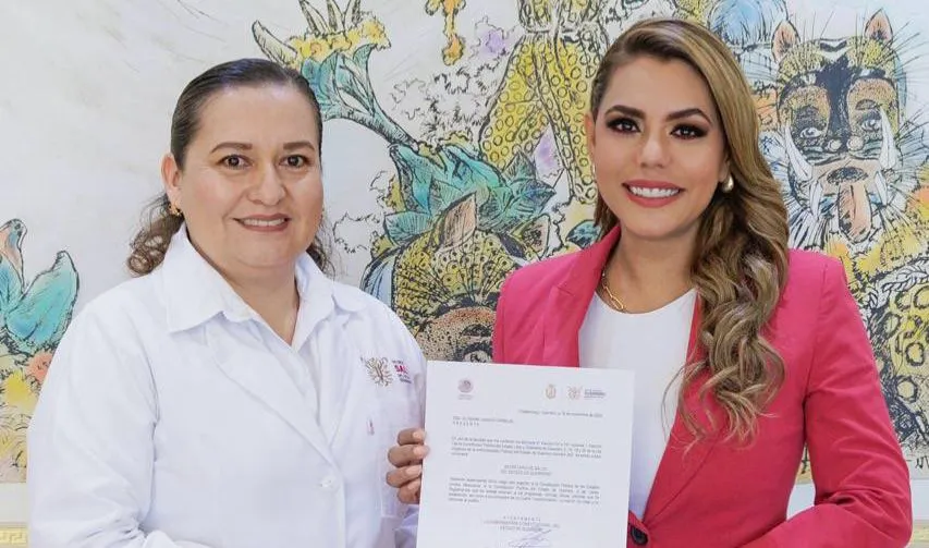 Nombra Evelyn Salgado a nueva secretaria de salud en Guerrero