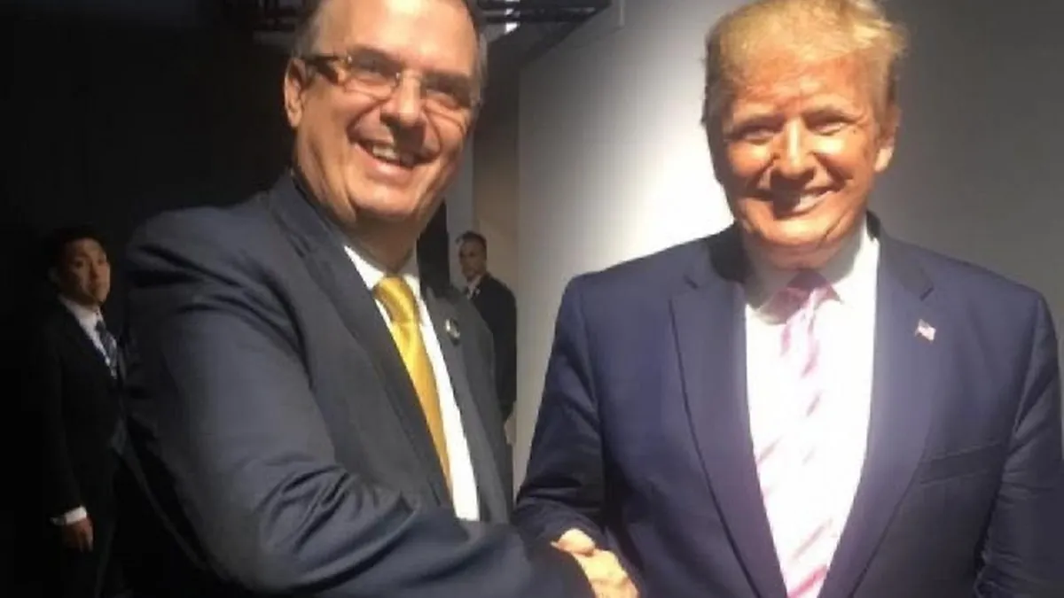 México enfrentará amenazas de Trump con "sangre fría e inteligencia": Ebrard