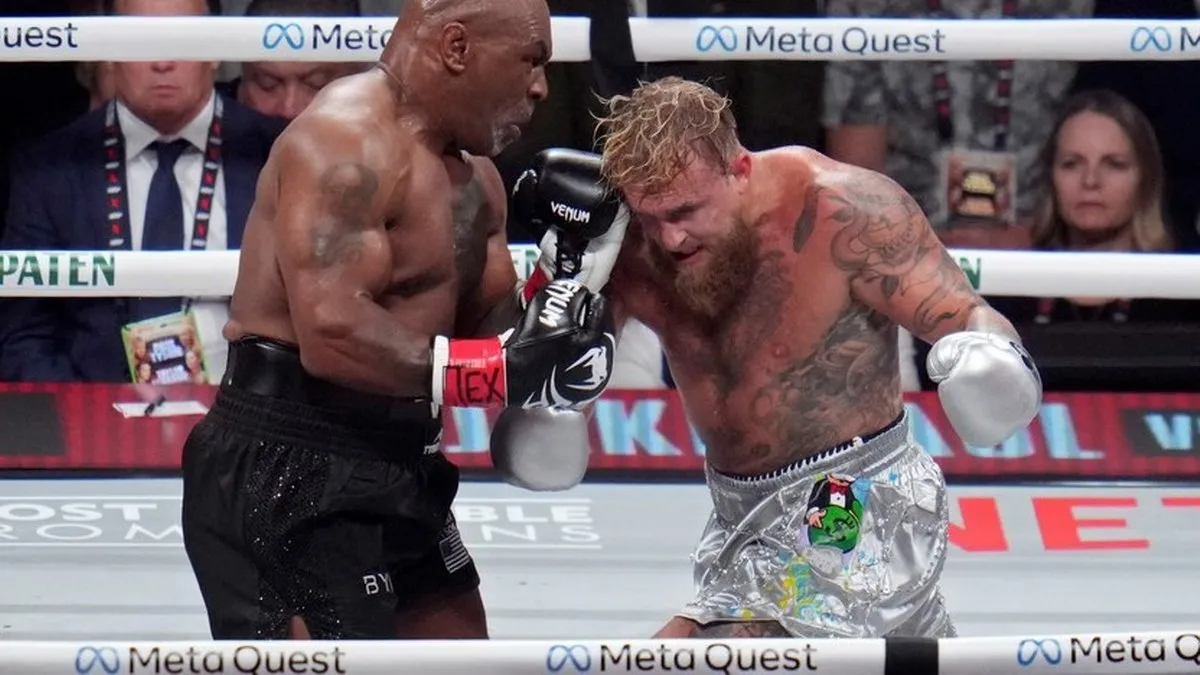 Jake Paul derrota al ex campeón de peso pesado Mike Tyson, era lo esperado por la audiencia