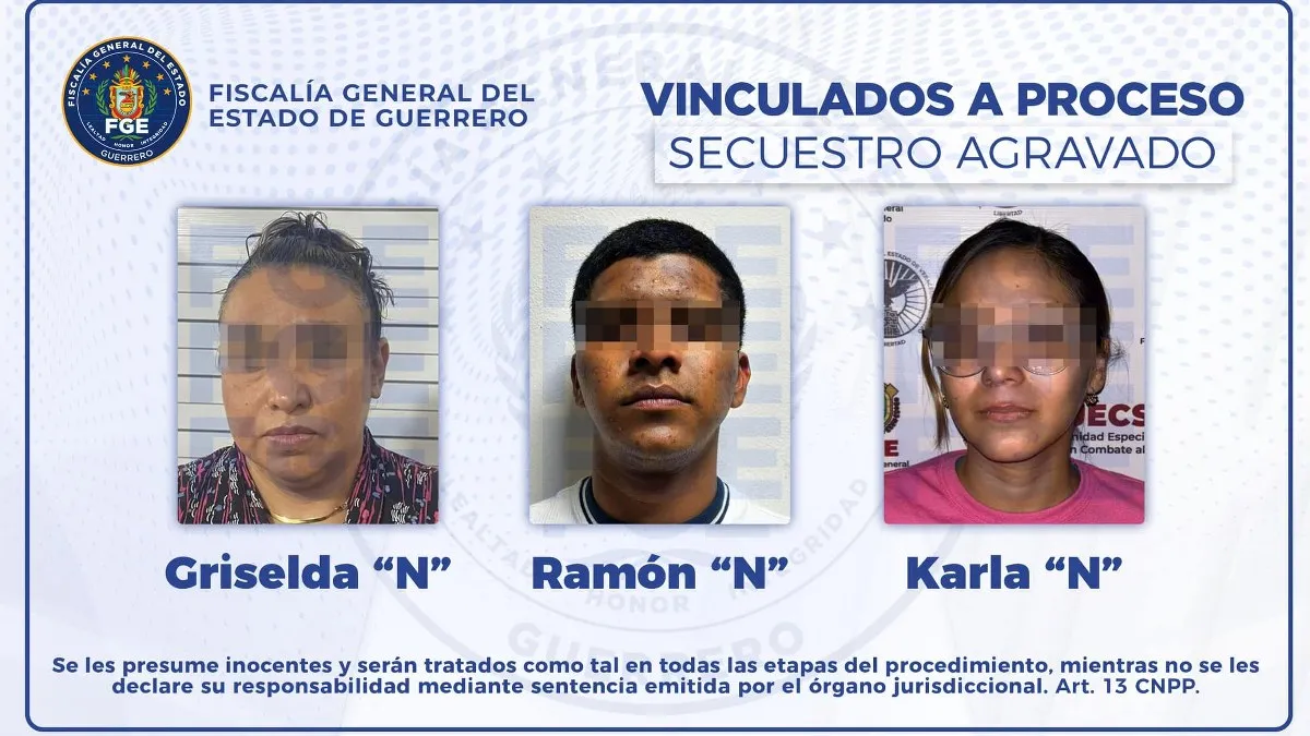 Detienen a tres personas por secuestro de comerciante en La Unión, Guerrero