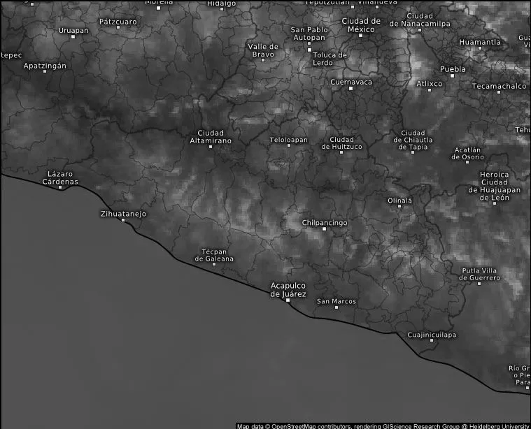 En Guerrero, prevén lluvias ligeras y bajas temperaturas para las próximas horas del jueves