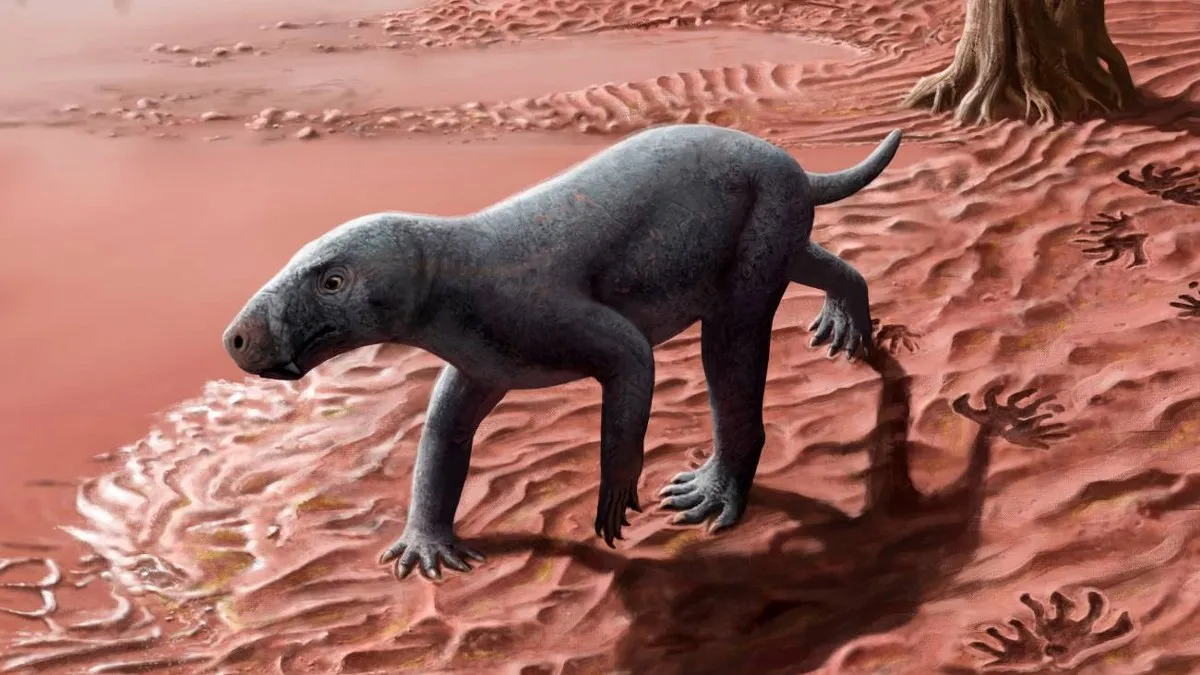 Parecía un perro pero sin orejas ni pelo, vivió en la tierra hace 50 millones de años