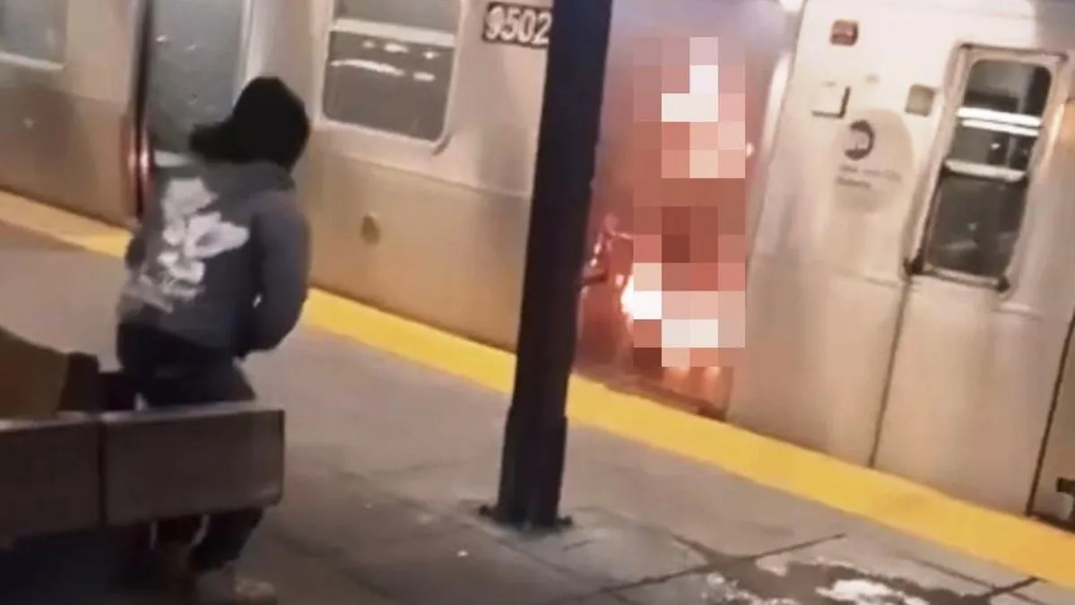 Prende fuego a una mujer en el Metro de NY y la mata; capturan a guatemalteco sospechoso