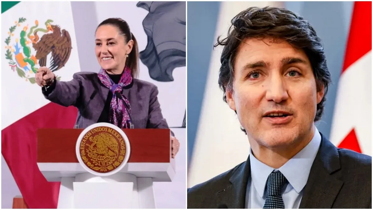 Renuncia de Justin Trudeau no tiene efectos en negociación del T-MEC, dice Sheinbaum