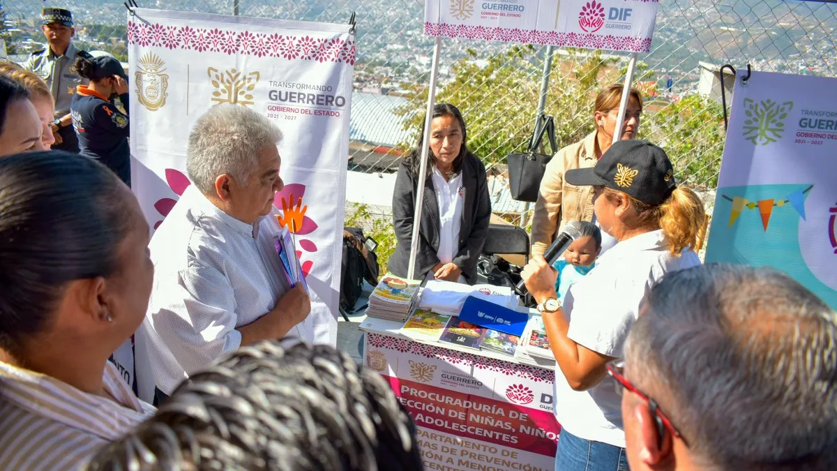 Alcalde de Chilpancingo encabeza Feria Guerrero por la Paz en la colonia Miguel Hidalgo