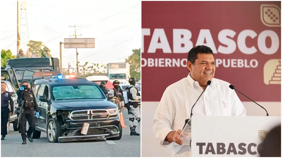 Javier May dice que la violencia en Tabasco es pura propaganda y garantiza paz y seguridad