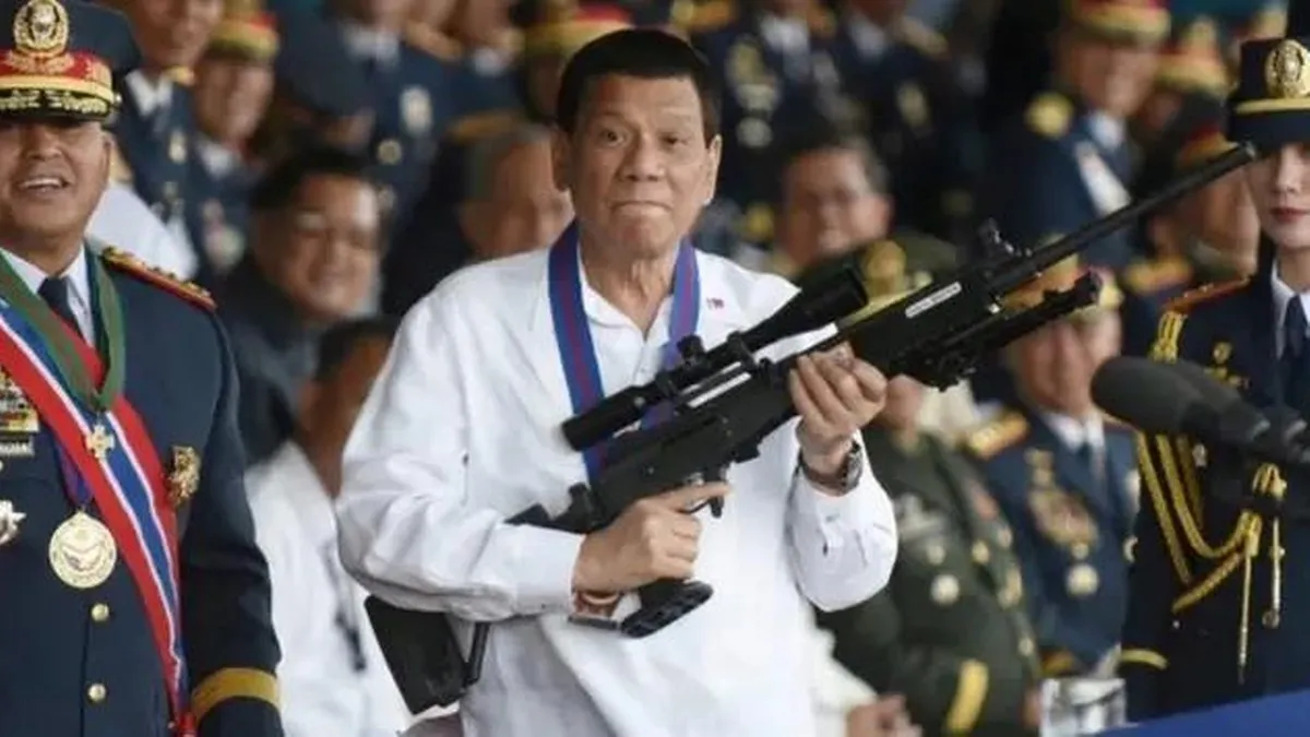 Arrestan al ex presidente Rodrigo Duterte de Filipinas por delitos de lesa humanidad