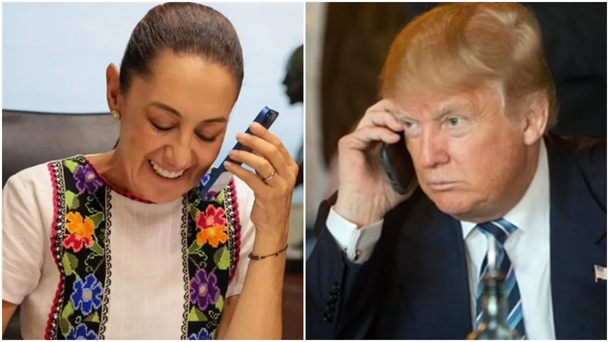 Las mil y dos llamadas entre  Claudia Sheinbaum y Donald Trump