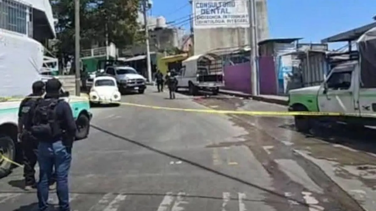 Asesinan a balazos a chofer de transporte público en Acapulco